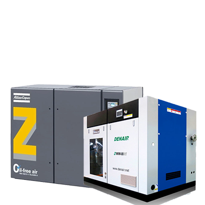 Компрессоры винтовые безмасляные
