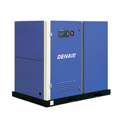 Винтовой компрессор с частотным преобразователем Denair DVA 30