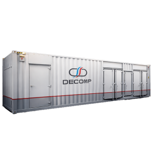 Модульная компрессорная станция на базе 40 HC(HQ) контейнера